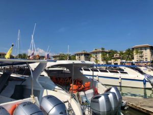 プーケット島巡り高速ボート